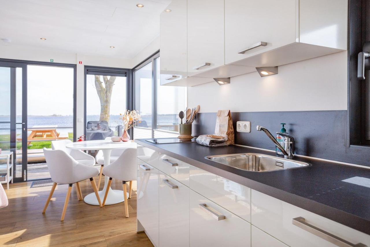 Welcome In - Houseboat Agua Dolce Met Tuin, Paviljoenwei 4, Sneek - Offingawier Luaran gambar