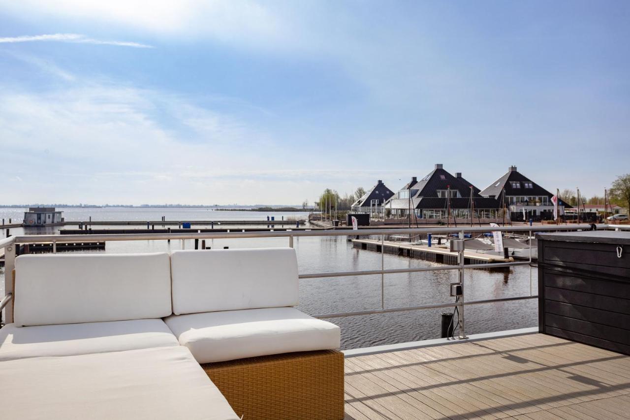 Welcome In - Houseboat Agua Dolce Met Tuin, Paviljoenwei 4, Sneek - Offingawier Luaran gambar