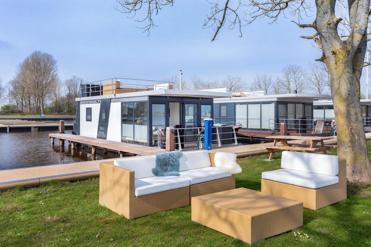Welcome In - Houseboat Agua Dolce Met Tuin, Paviljoenwei 4, Sneek - Offingawier Luaran gambar