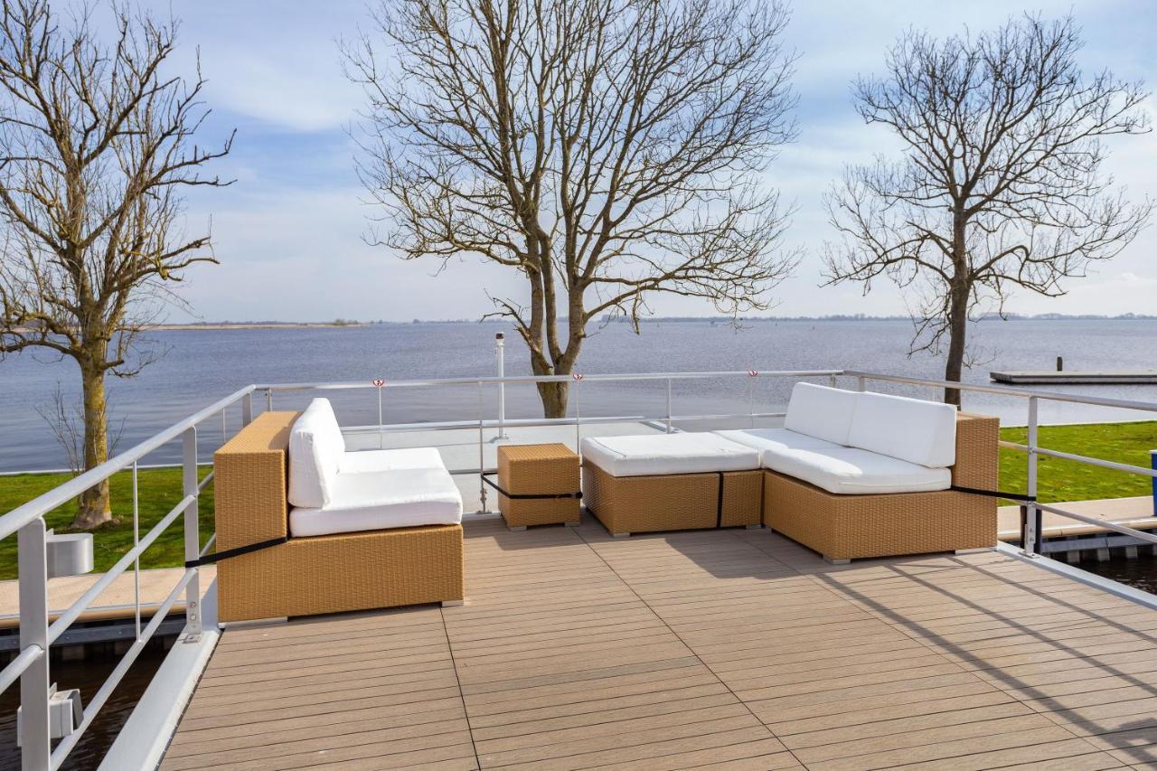 Welcome In - Houseboat Agua Dolce Met Tuin, Paviljoenwei 4, Sneek - Offingawier Luaran gambar