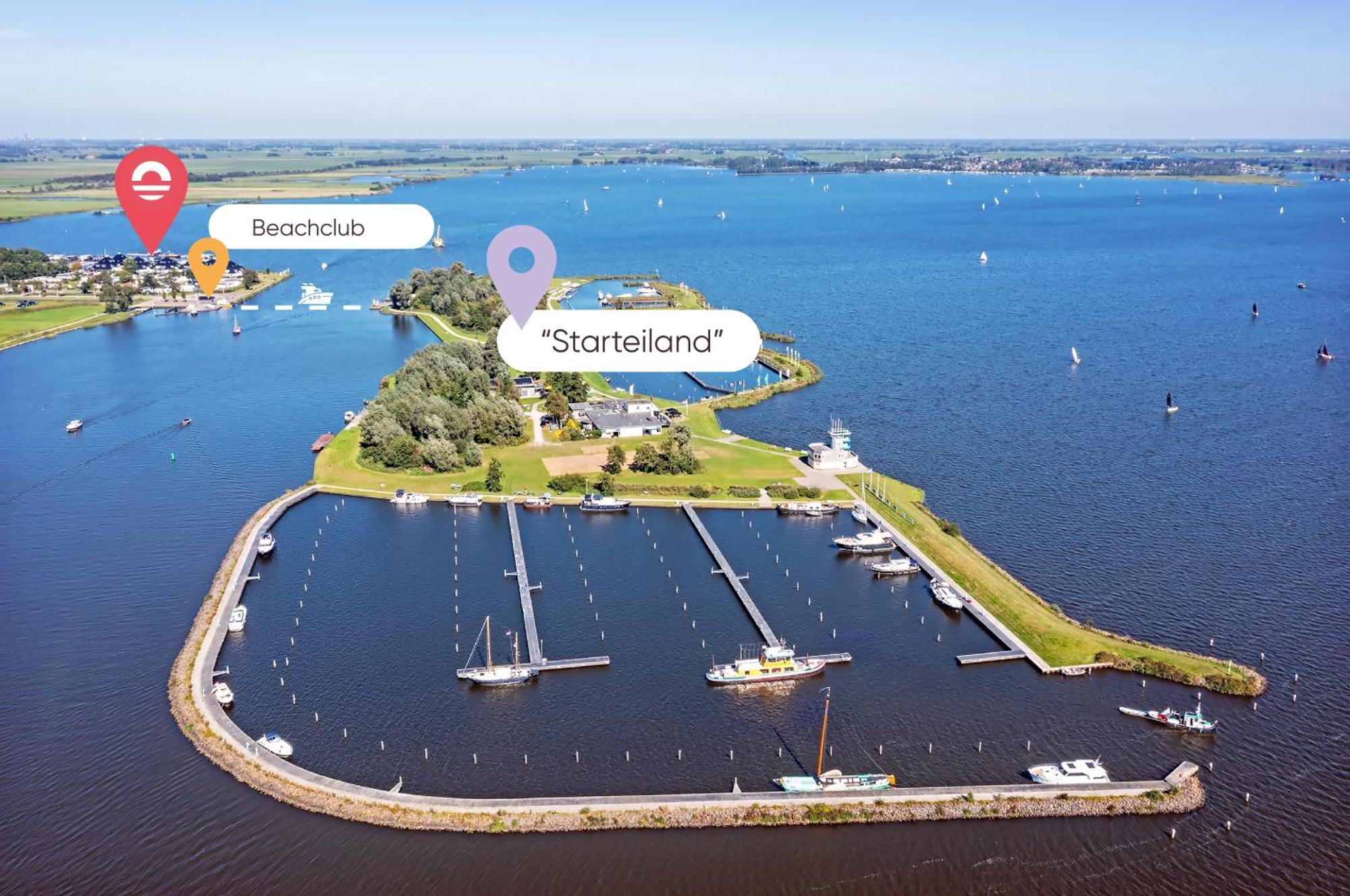 Welcome In - Houseboat Agua Dolce Met Tuin, Paviljoenwei 4, Sneek - Offingawier Luaran gambar