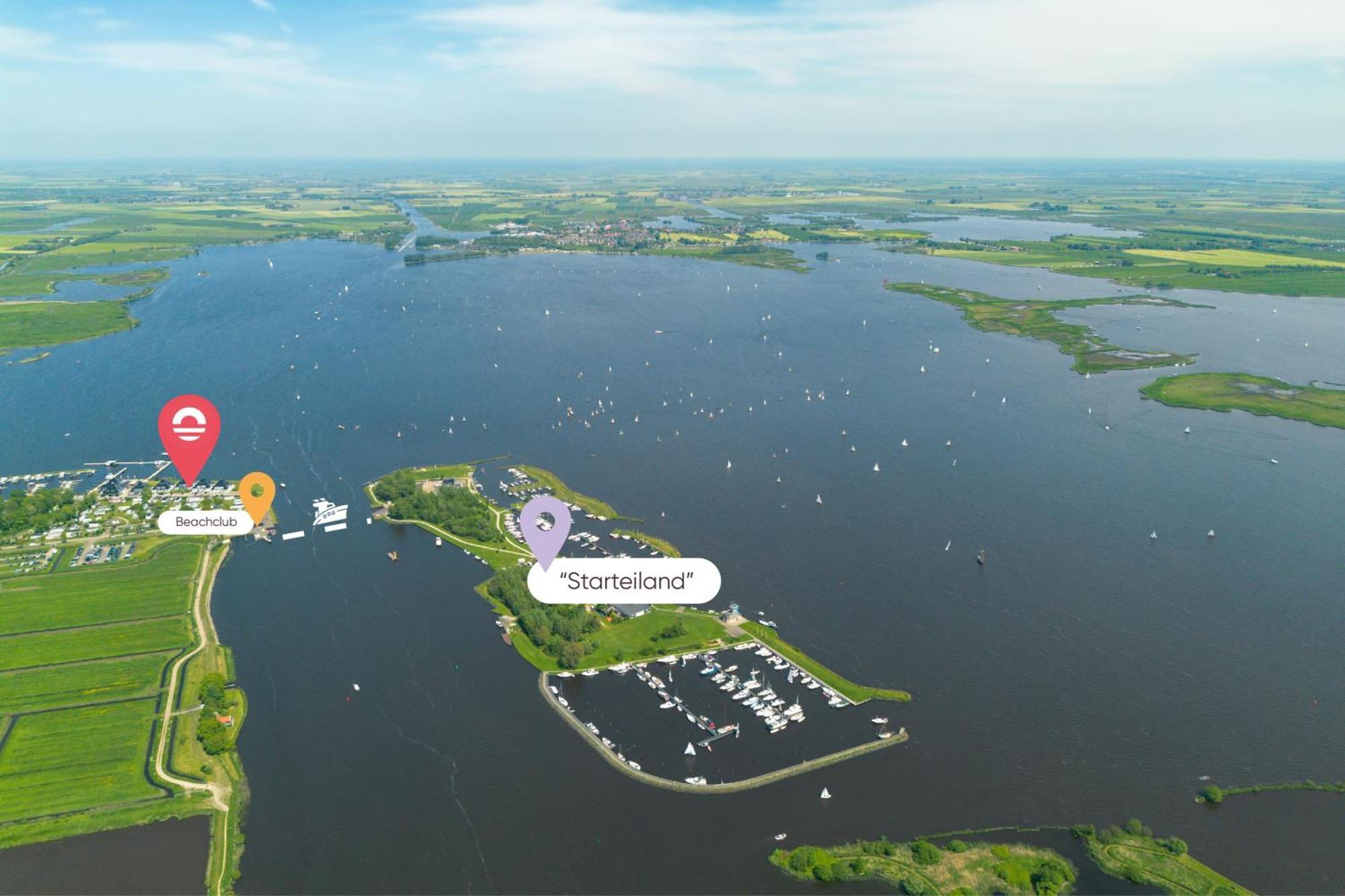 Welcome In - Houseboat Agua Dolce Met Tuin, Paviljoenwei 4, Sneek - Offingawier Luaran gambar